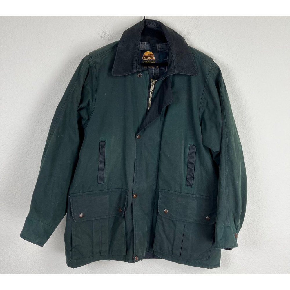 Outback Survival Gear Waxed Cotton Jacket Size Small